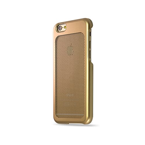iPhone6_6s Case_Stainless Steel_Gold Hexa with Gold Plastic
